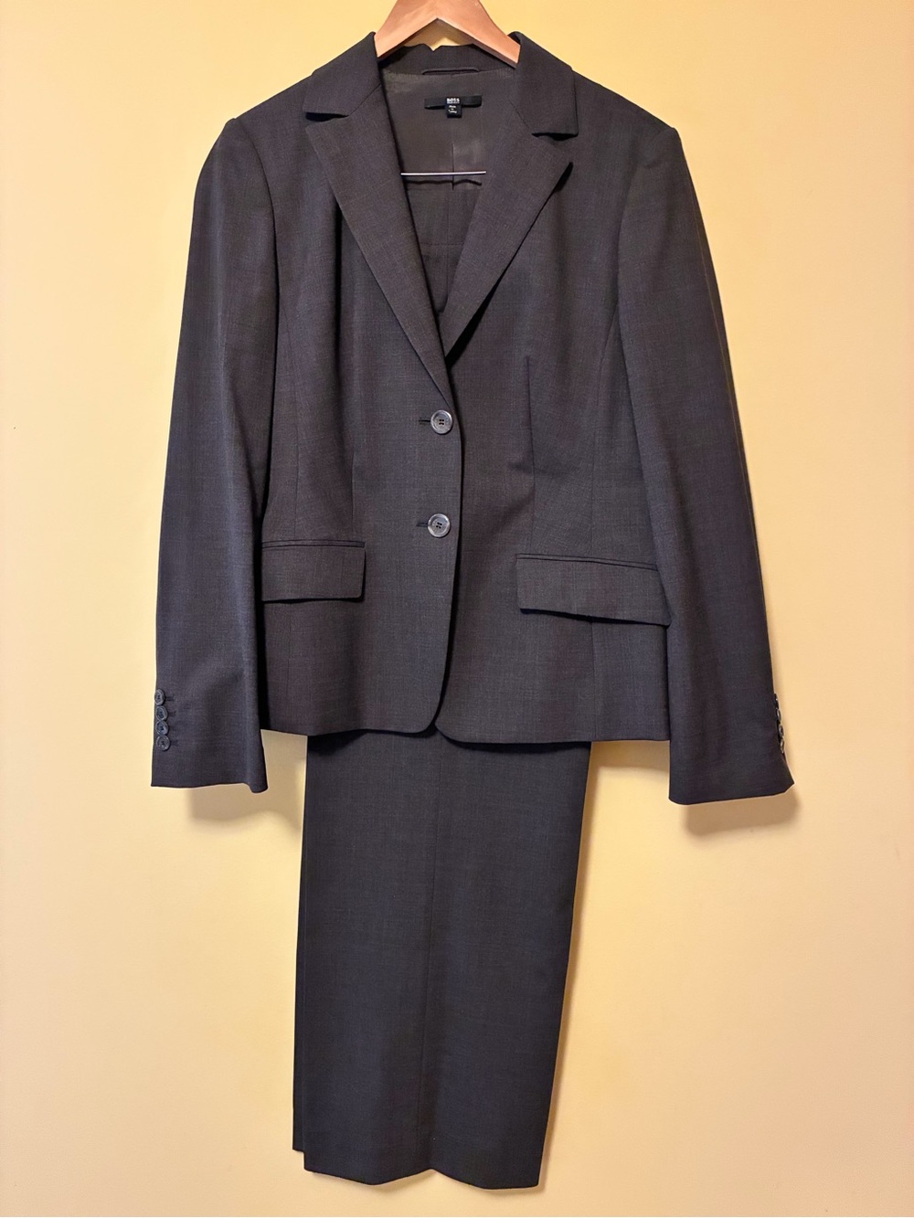 Boss Women's Dark Brown Two-Piece Suit